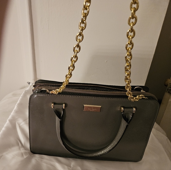 Kate Spade Patent Shoulder Bag EUC - Picture 9 of 10